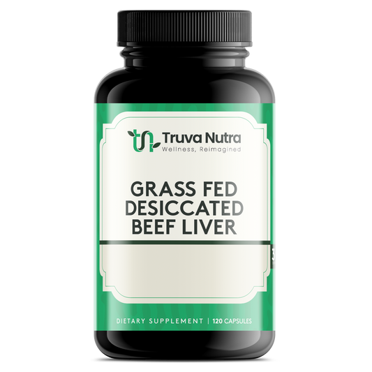 Grass Fed Desiccated Beef Liver Capsules – Pasture Raised