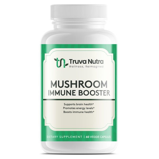 Mushroom Immune Booster: Chaga, Cordyceps, Reishi and Lion’s Mane