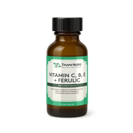 Vitamin C, B, E + Ferulic Antioxidant Serum, USA Made