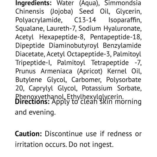 Advanced Multi Peptide Cream (Peptide Complex), USA Made, Clean & Vegan